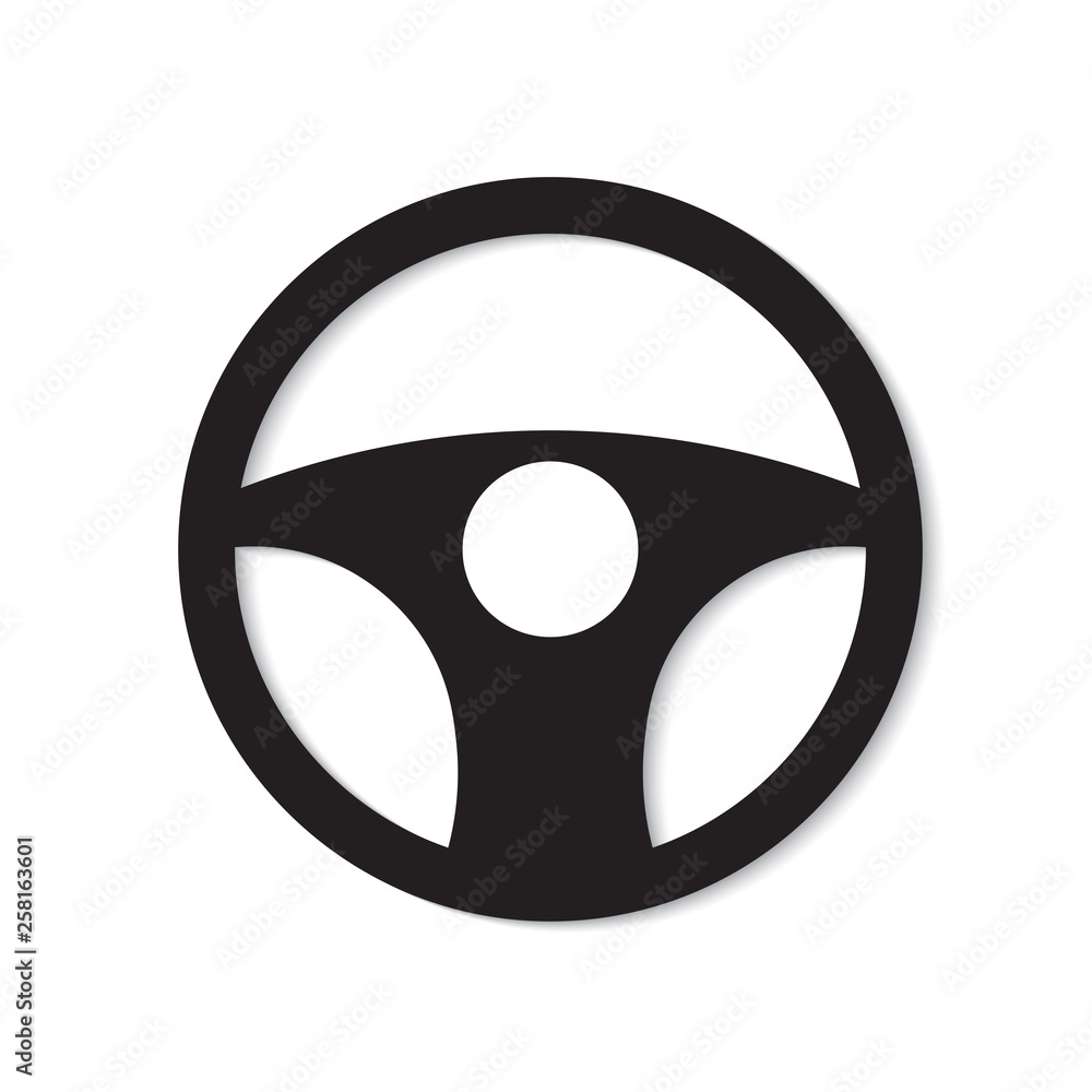 car steering wheel icon- vector illustration car steering wheel icon- vector illustration