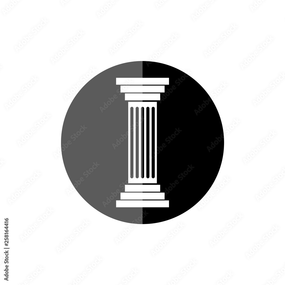 Ancient Columns Icon, Pillar Icon, Antique column Ancient Columns Icon, Pillar Icon, Antique column