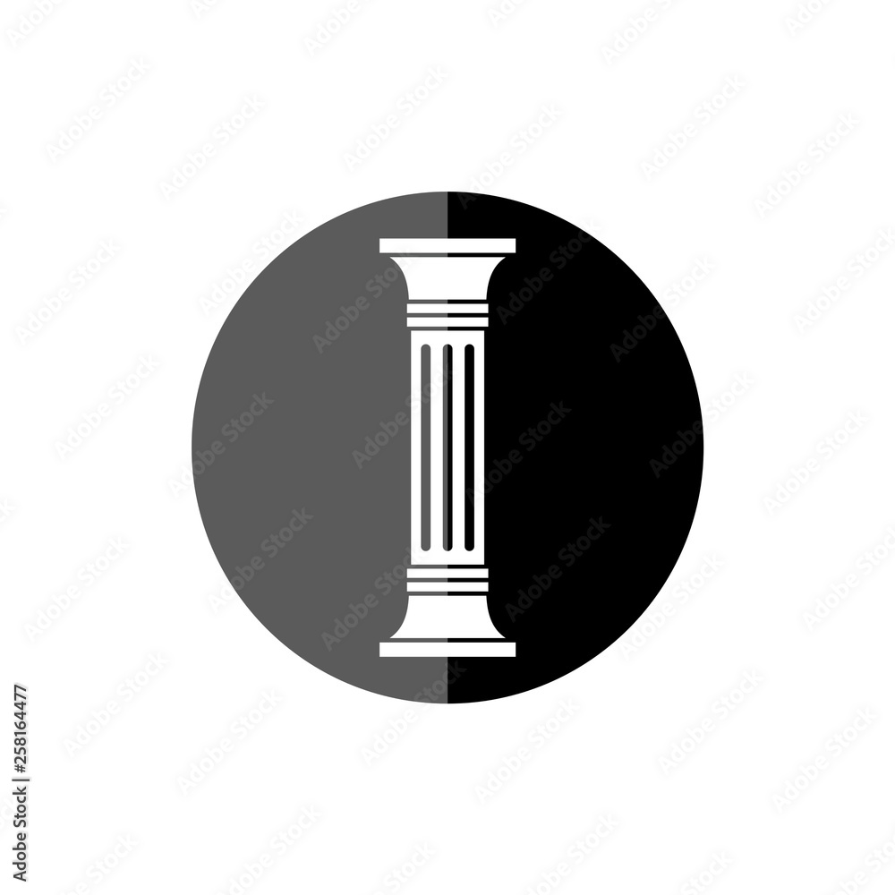 Ancient Columns Icon, Pillar Icon, Antique column Ancient Columns Icon, Pillar Icon, Antique column