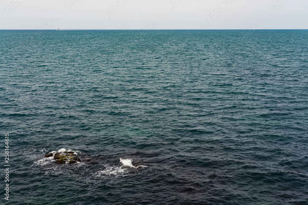 Fototapeta premium stones and rocks on the sea coast