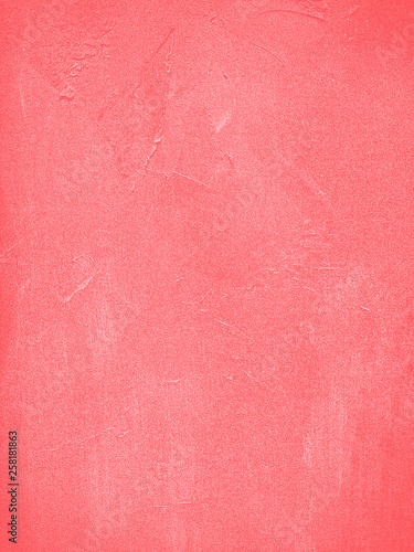 backdrop of cracked living coral paint on canvas