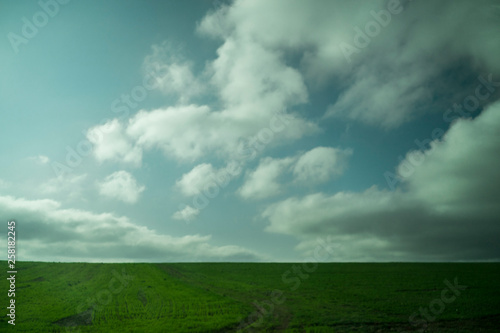 clear blue sky background,clouds with background © Andrey