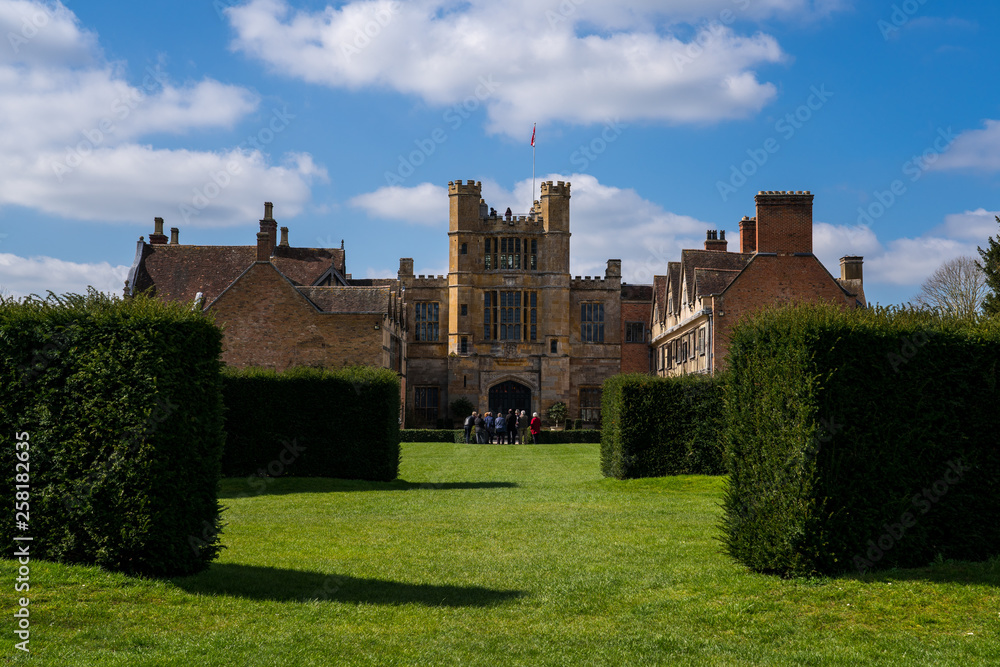 English Castle in Spring