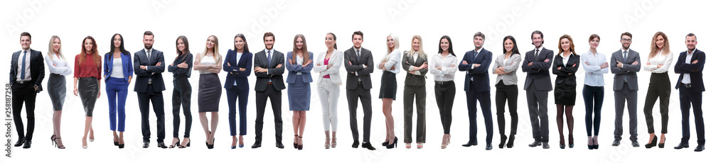 group of young entrepreneurs standing in a row group of young entrepreneurs standing in a row