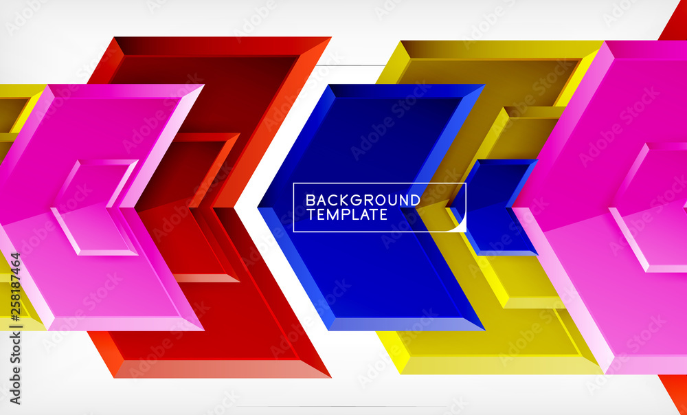 Abstract glossy techno arrows background Abstract glossy techno arrows background