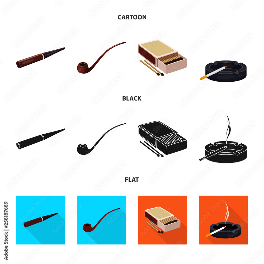 Vector design of refuse and stop icon. Collection of refuse and habit stock symbol for web. Vector design of refuse and stop icon. Collection of refuse and habit stock symbol for web.