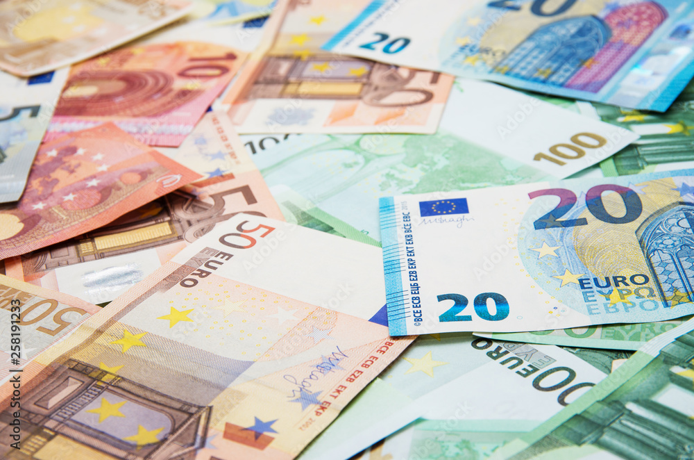 Euro Money Banknotes background Euro Money Banknotes background