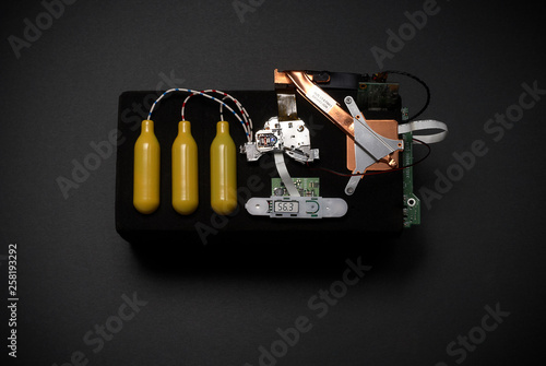 Explosive device with timer