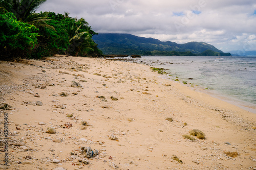 Beach paradise at Puerto Galera of Oriental Mindoro Philippines photo