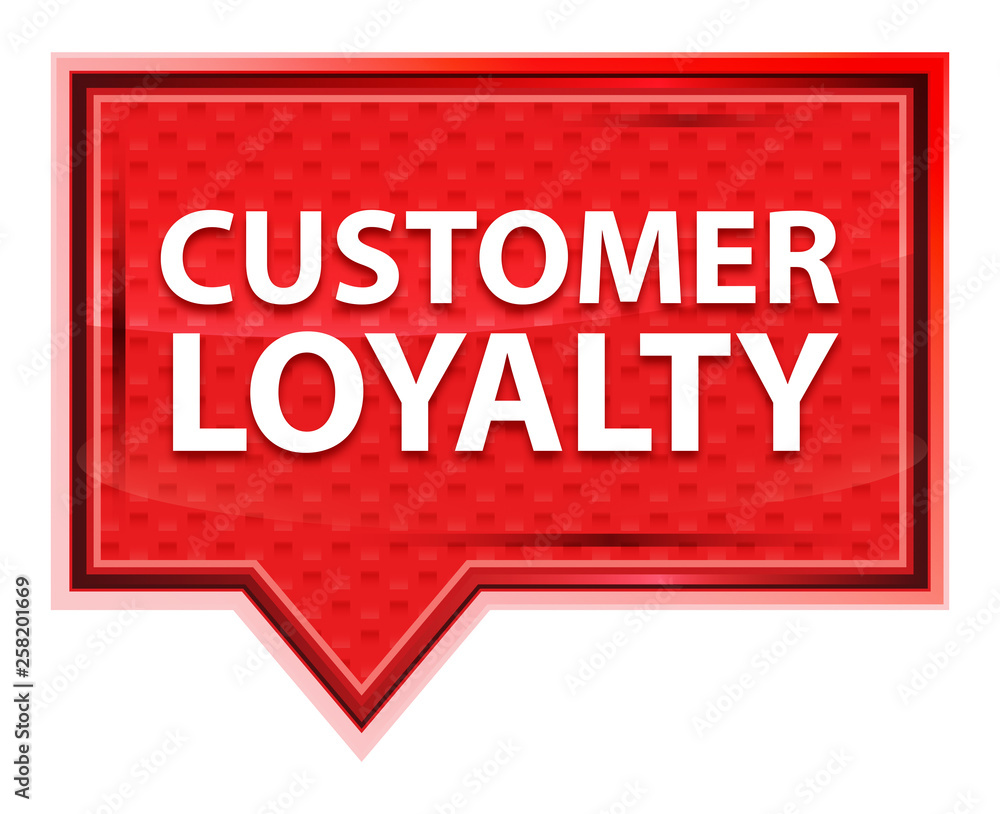 Customer Loyalty misty rose pink banner button Customer Loyalty misty rose pink banner button