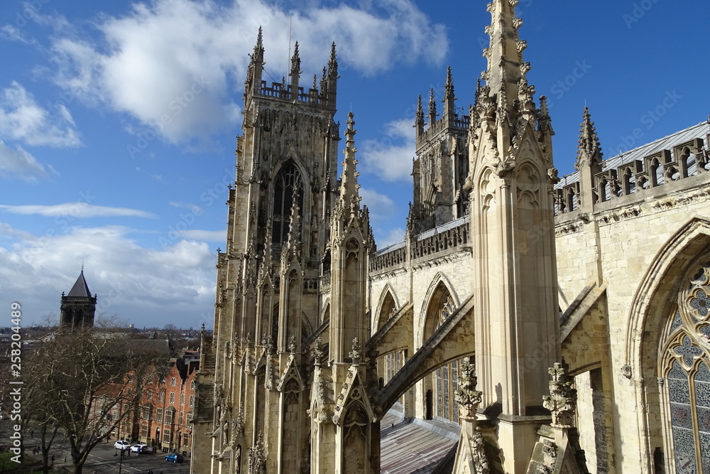 Fototapeta premium Views from atop Minster