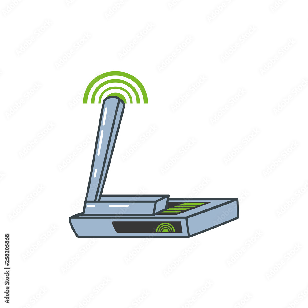 wifi router isolated icon wifi router isolated icon