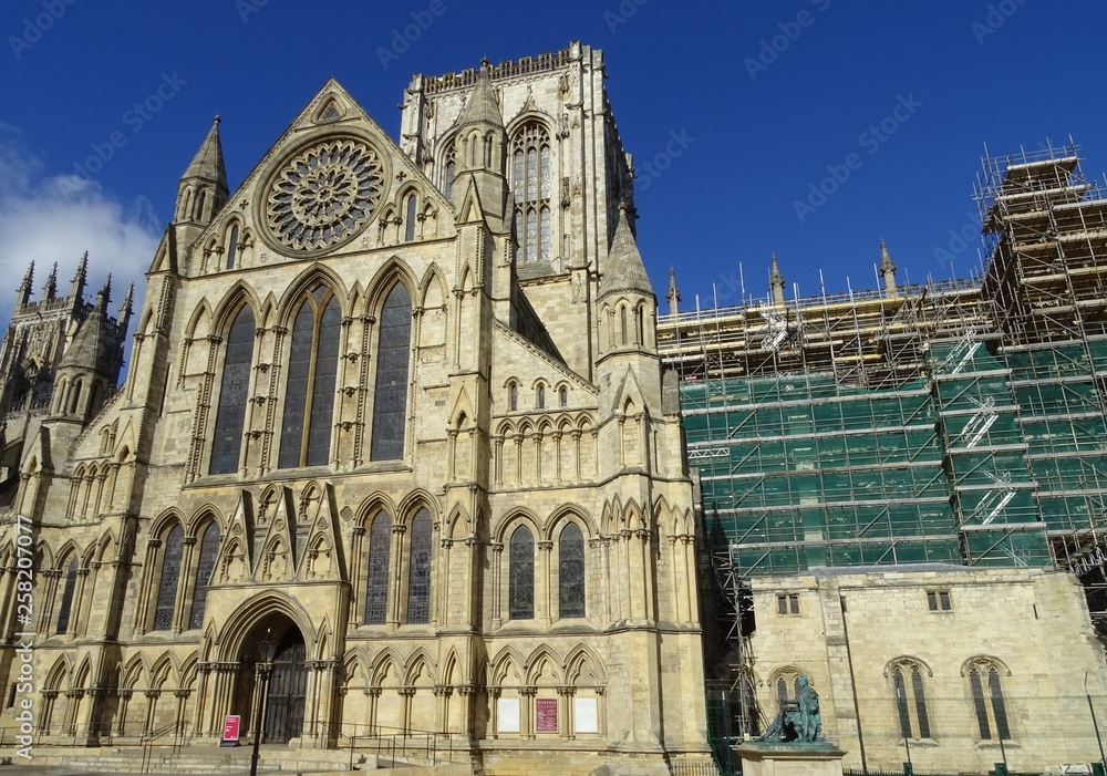 Fototapeta premium Views of York Minster, Yorkshire, England, UK