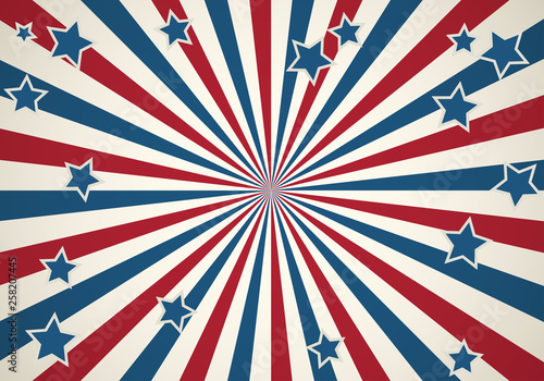 American patriotic background