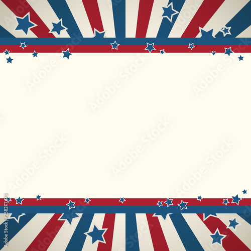 American flag patriotic background
