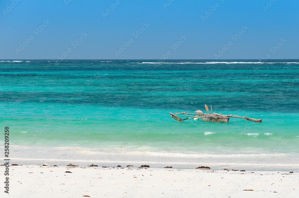 Zanzibar beach and sea - Tropical island - Indian ocean - Africa