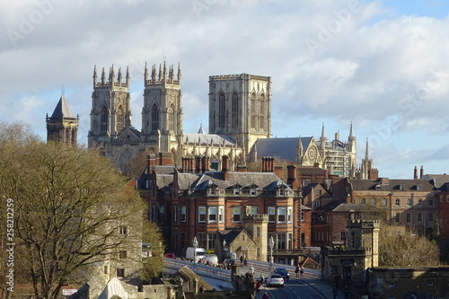 Views of York, including Minster and City Wall - Yorkshire, England, UK