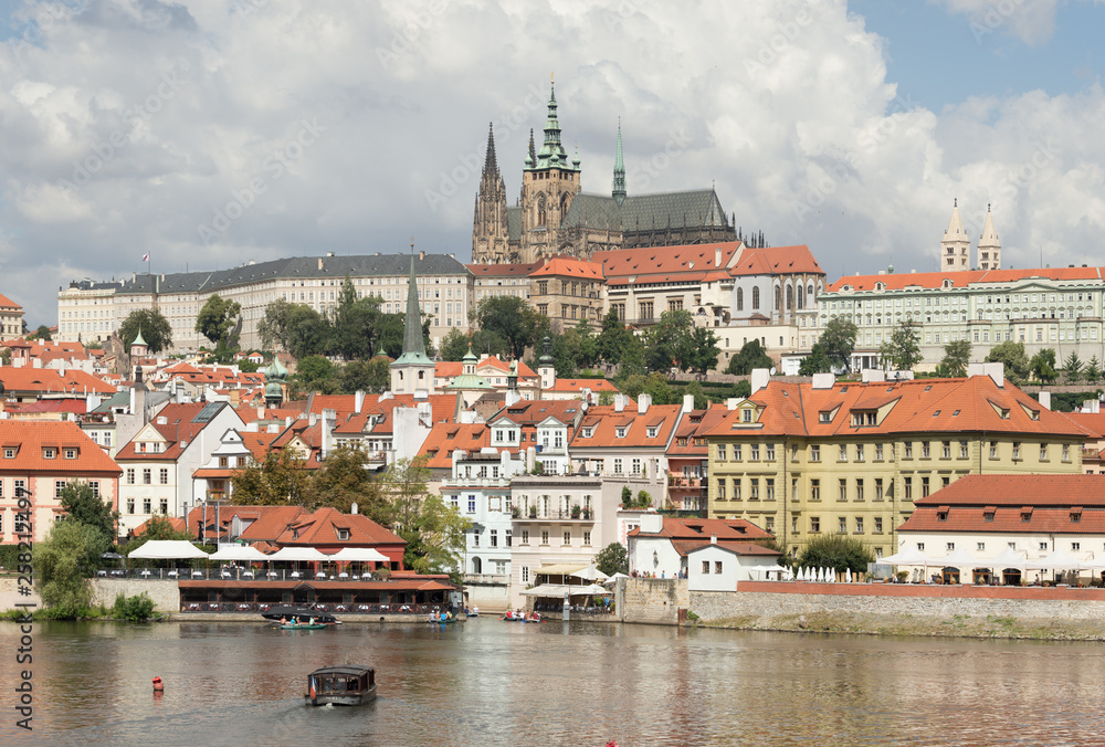 Prague: Prague Castle, Mala Strana, St. Vitus cathedral, the Vltava river