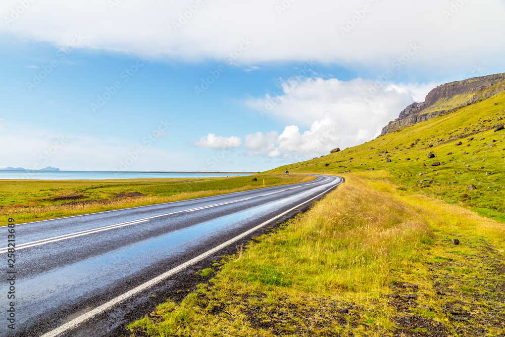 Naklejka premium Wonderful landscape of Iceland