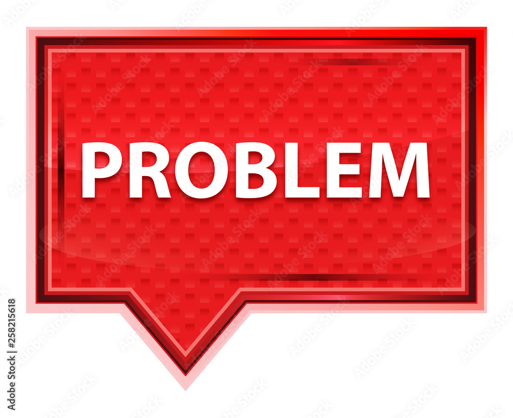 Problem misty rose pink banner button Problem misty rose pink banner button
