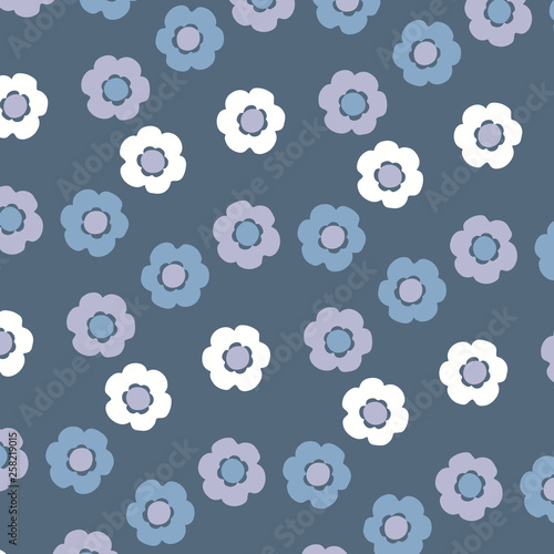 PrintFloral background for textiles. photo