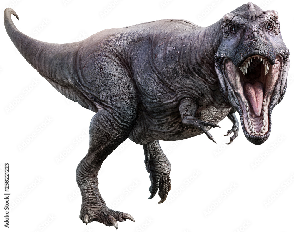 Naklejka Tyrannosaurus 3D ilustracja