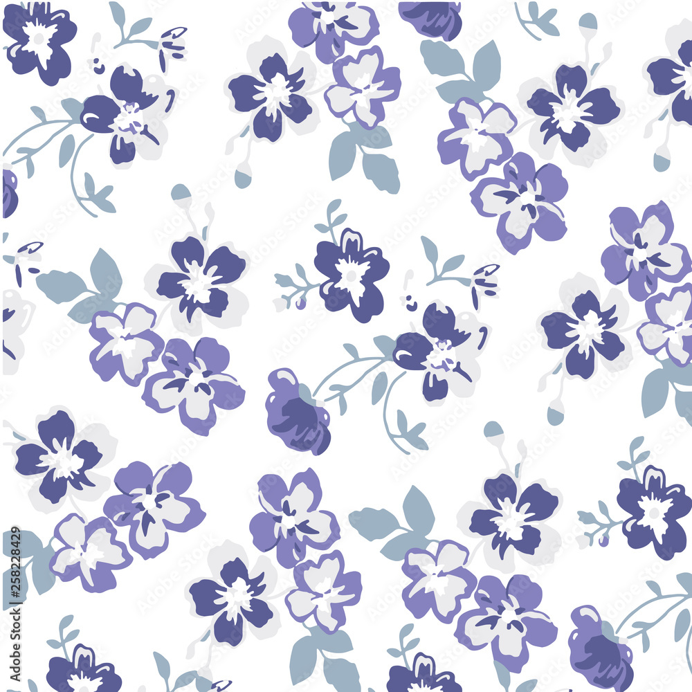 Floral background for textiles. Floral background for textiles.