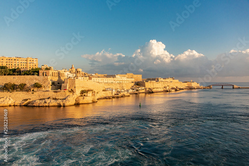 Malta Habor cityscape