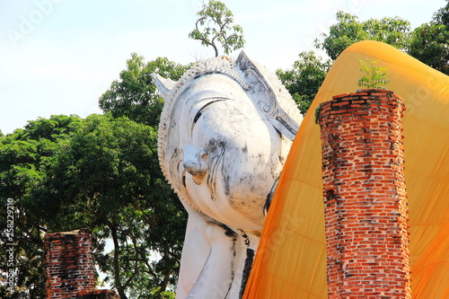 Wat Khun Inthapramun Temple at Ang Thong Province in Thailand photo