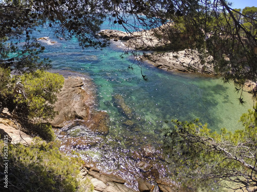 view of the sea and mountains
