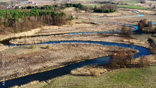 wiosna na Warmii nad rzeką Łyną