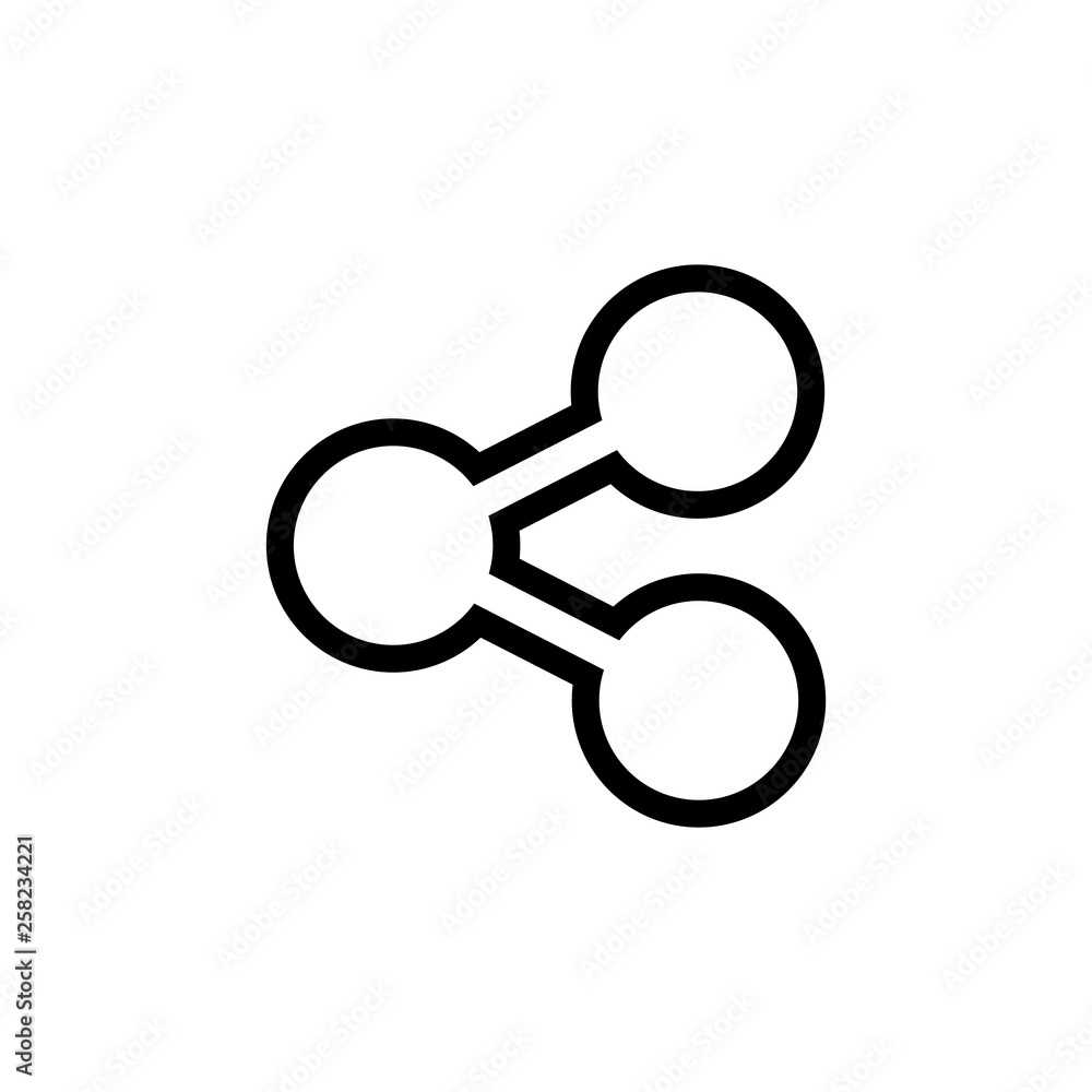 Share icon vector Share icon vector
