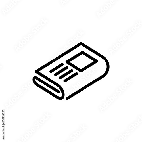 Newspape vector icon