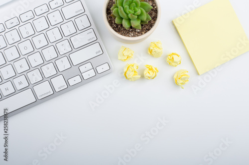 Top View Office Table Desk