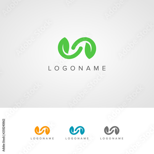 Organic Company Logo Design Free Download Organic Company Logo Design - GFXLoad