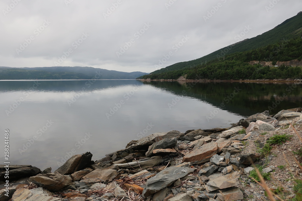 Obraz premium Mountain Lake Reflection