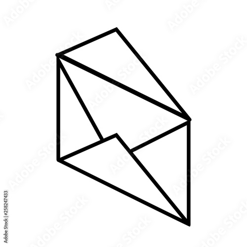 envelope mail isolated icon