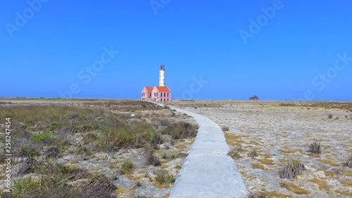 Way to Lighthouse on Klein Curaçao