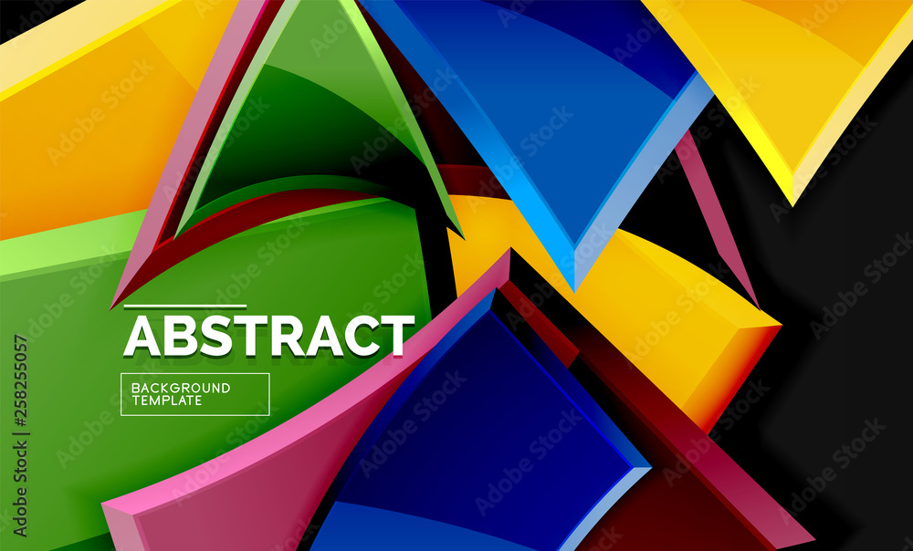 Shiny style geometric background Shiny style geometric background