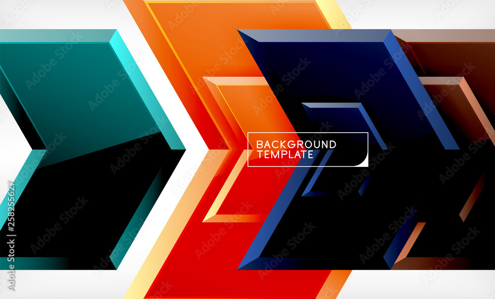 Arrow geometrical abstract background, directional wallpaper concept Arrow geometrical abstract background, directional wallpaper concept