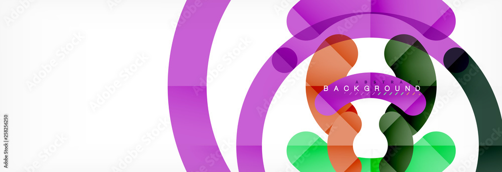 Circular lines design background Circular lines design background