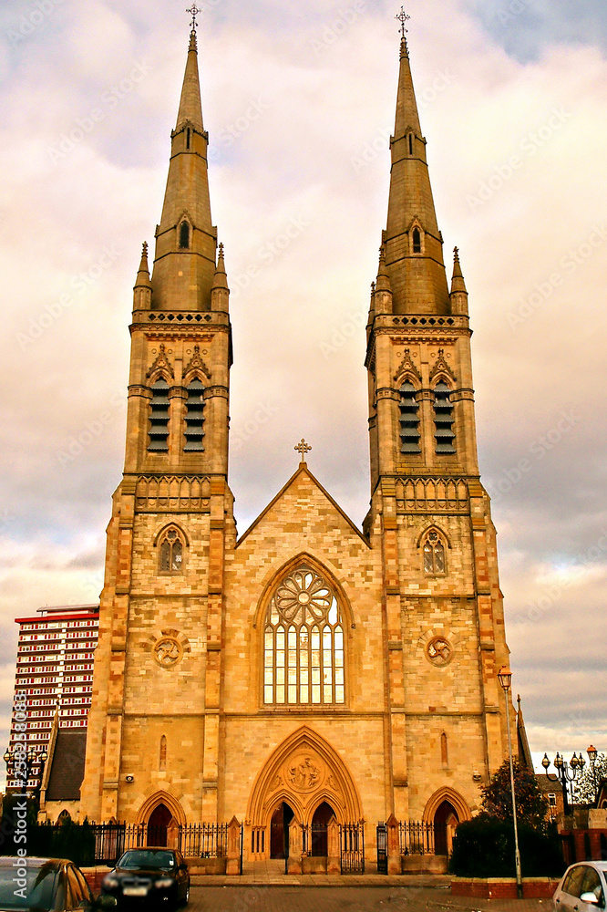 Historic Church during golden hour - Belfast, Northern Ireland