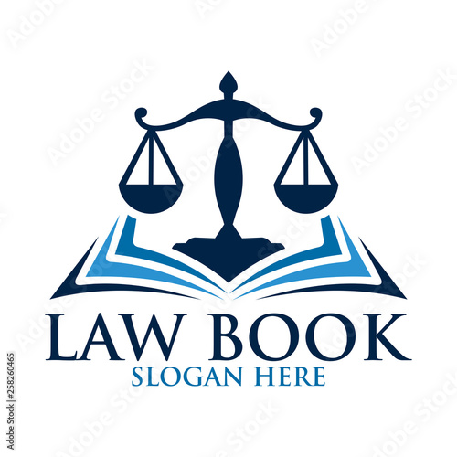 law scale logo design