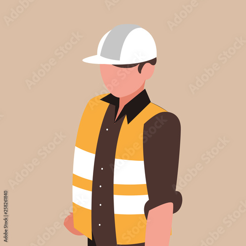 industrial worker avatar character