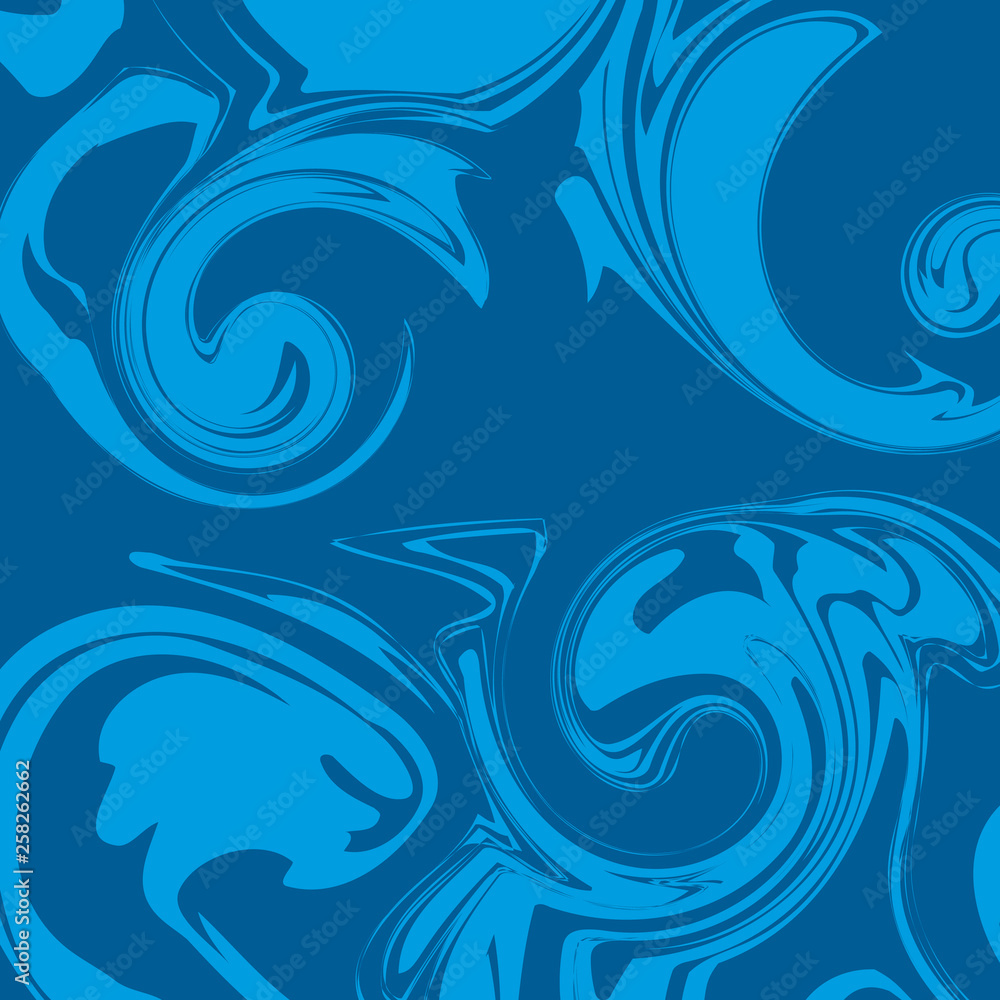 Abstract background with twirl fluid shapes. Vector illustration. Abstract background with twirl fluid shapes. Vector illustration.