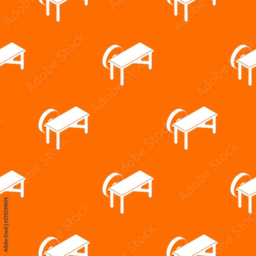 Grindstone pattern vector orange for any web design best