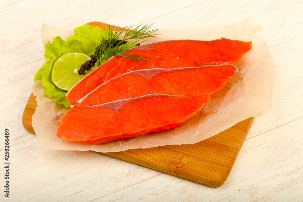 Salted salmon Salted salmon