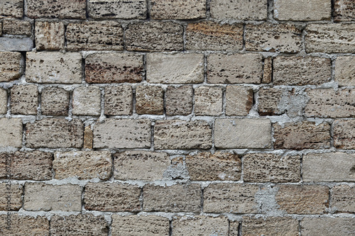 texture of the gray stone wall