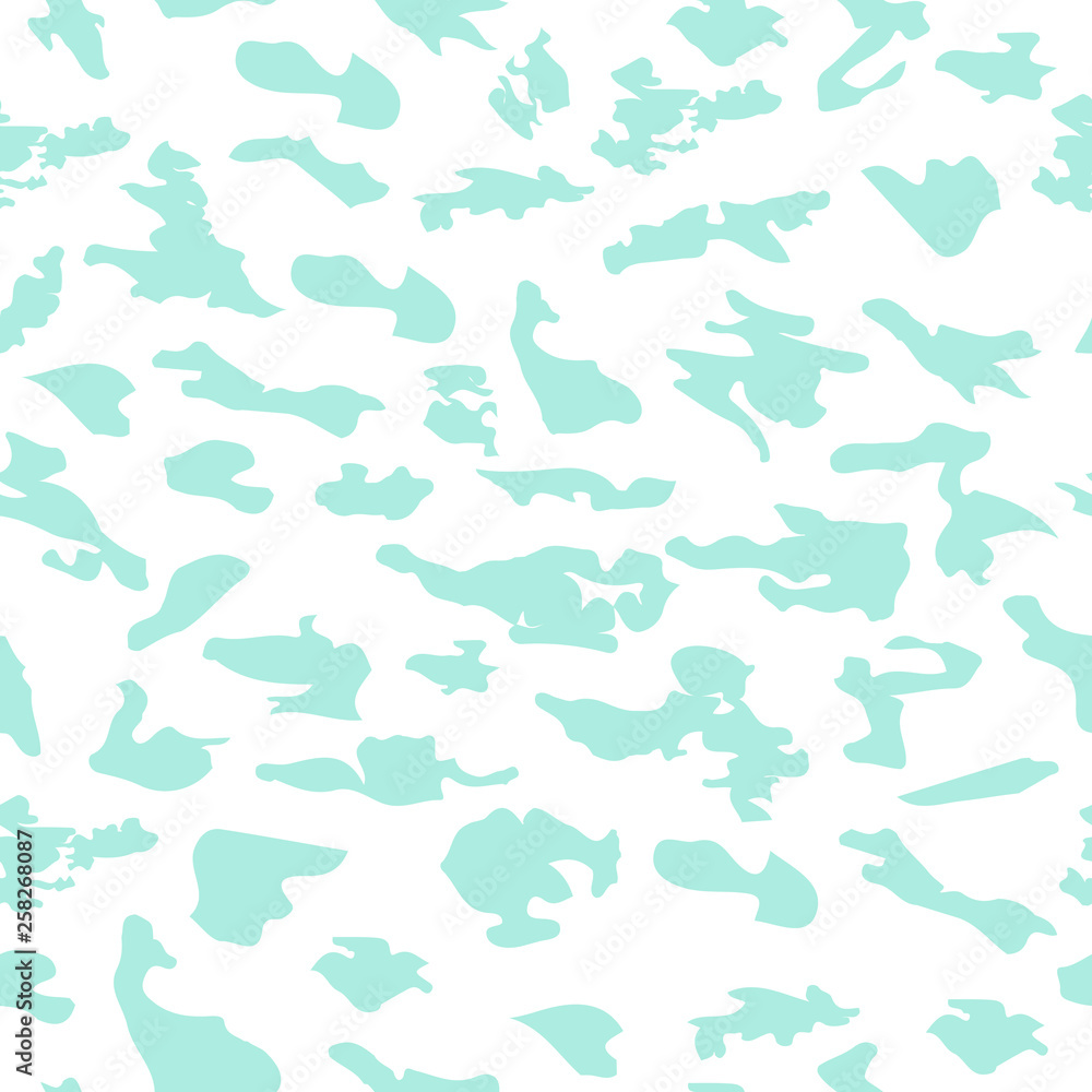 Vector seamless pattern with small abstract organic shapes . Modern background in light pastel colors Vector seamless pattern with small abstract organic shapes . Modern background in light pastel colors