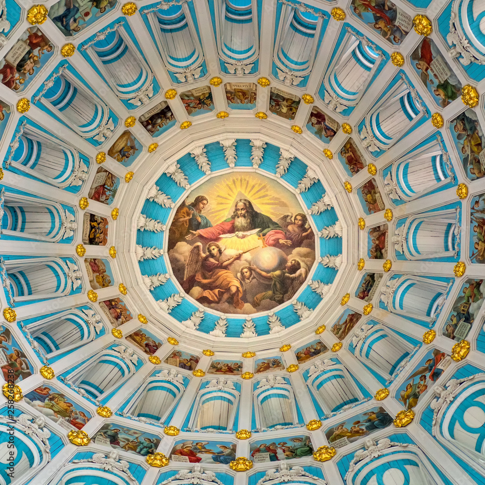 Obraz premium decorative elements inside the Russian Orthodox Church